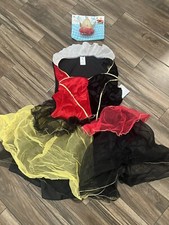 Nuevo Disney Alicia País de las Maravillas REINA DE CORAZONES Disfraz y Corona Vestido Tutú XL NUEVO CON ETIQUETAS
