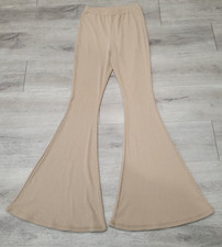 Princess Polly Women's Tan Flare Pants Size 4
