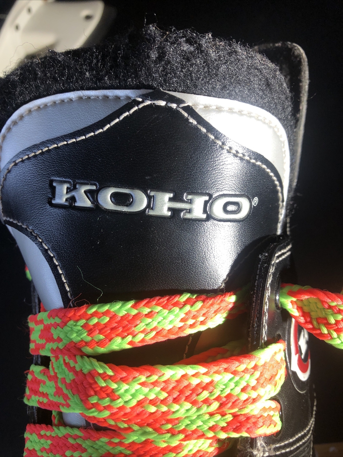 Koho Excalibur Ice Hockey Skates Size 7.5uk Custom Laces eBay