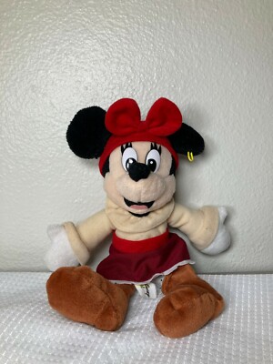 Rare Minnie Mouse Pirate Disney World Plush 10 inches Stuffed Animal FS US