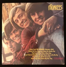 THE MONKEES 1966 COLGEMS COM-101 MONO LP RECORD ORIGINAL FACTORY SEALED ALBUM