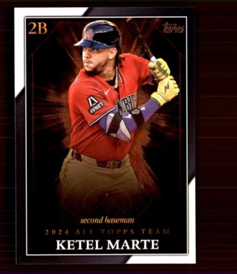 2025 Topps Series 1 All Topps Team #ATT-10 Ketel Marte Arizona Diamondbacks