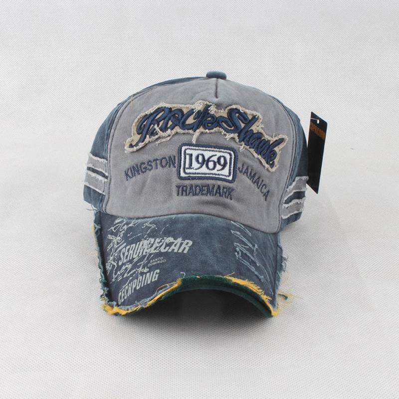 1969 Kingston Jamaica Rock Shark Distressed Baseball Trucker