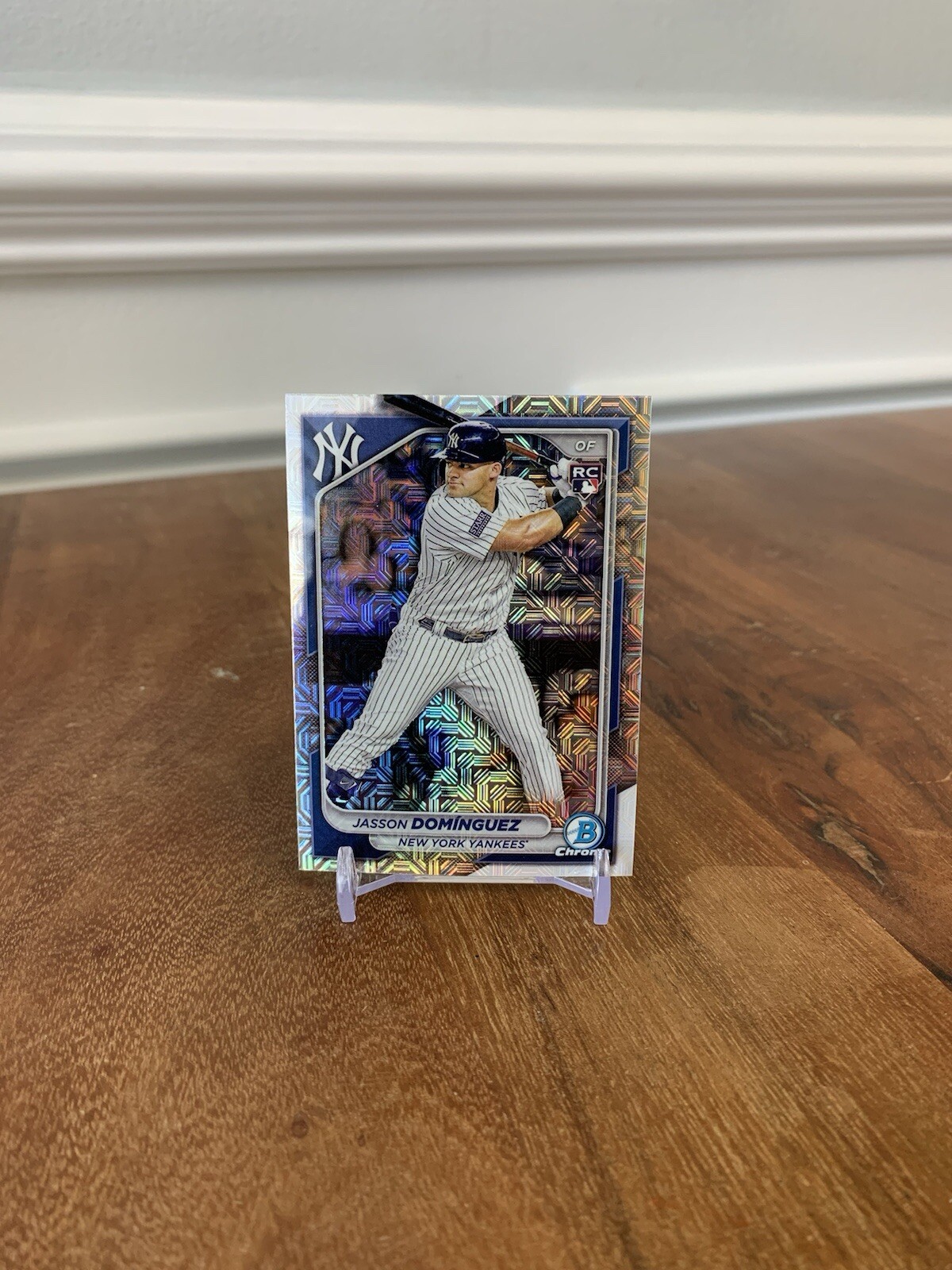 2024 Bowman Chrome Mega Box Jasson Dominguez Mojo #94 Yankees