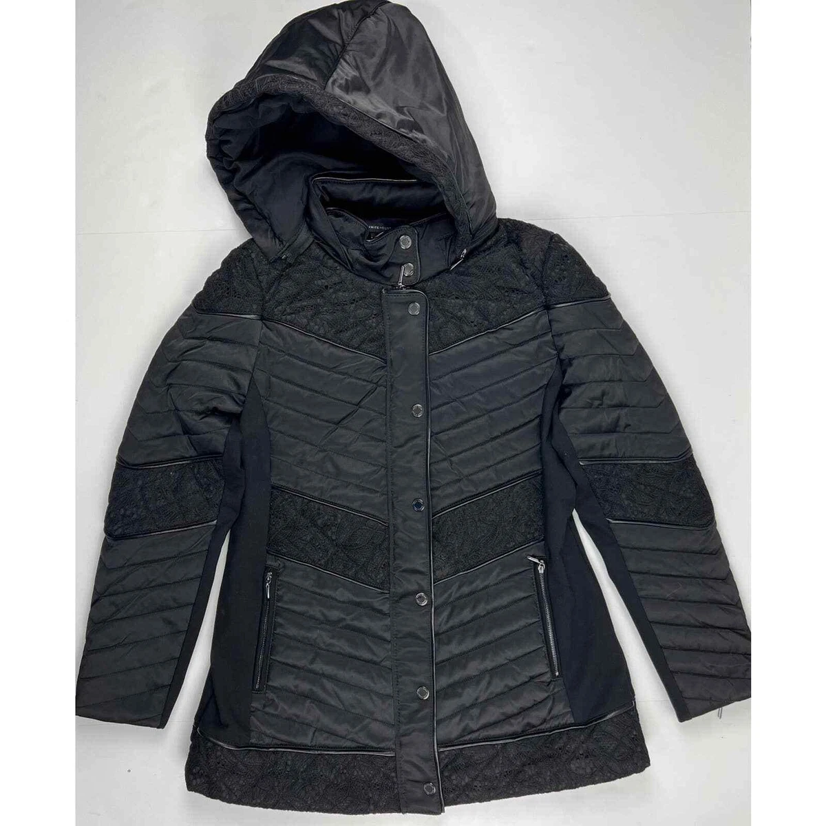 WHITE HOUSE BLACK MARKET WOMEN'S PUFFER JACKET SIZE S NWT #145B | eBay