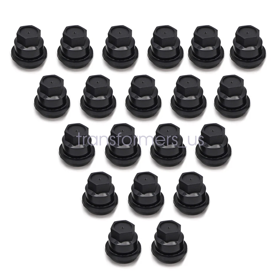 Conjunto (20) tampas de porca para GMC Jimmy Sonama Chevrolet S10 Blazer - Imagem 4 de 4