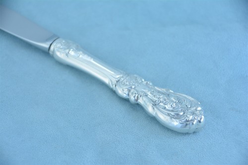 Reed & Barton Francis I Sterling 9" HH Modern Blade Dinner Knife No Monogram - Picture 4 of 7