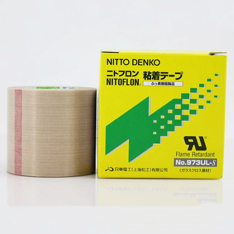 Fluoroplastic Saturated Glass Cloth Tape Nitto NITOFLON No.973UL-S