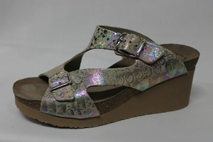 sandali zeppa multicolor