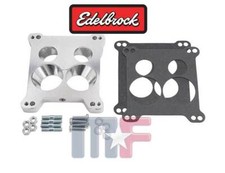 Vergaseradapterplatte Edelbrock Holley Vergaser auf Rochester Quadrajet Spinne