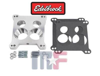 Vergaseradapterplatte Edelbrock Holley Vergaser auf Rochester Quadrajet Spinne