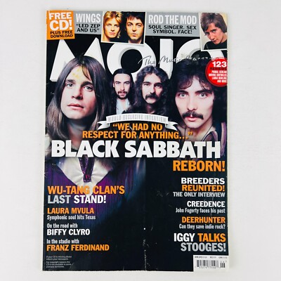 Mojo Magazine June 2013 Black Sabbath - Ozzy Osbourne Cover