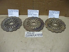 International Used Cast Iron Planter Seed Plate, Sold By the Piece