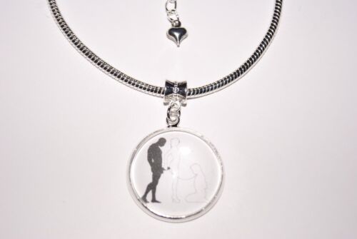 Hotwife Bull Submissive Cuckold Husband Charm Euro Anklet Ankle Chain Jewellery - Picture 1 of 2