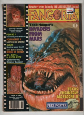 Fangoria Texas Chainsaw Massacre II Invaders From Mars July 1986 #55 042721nonr