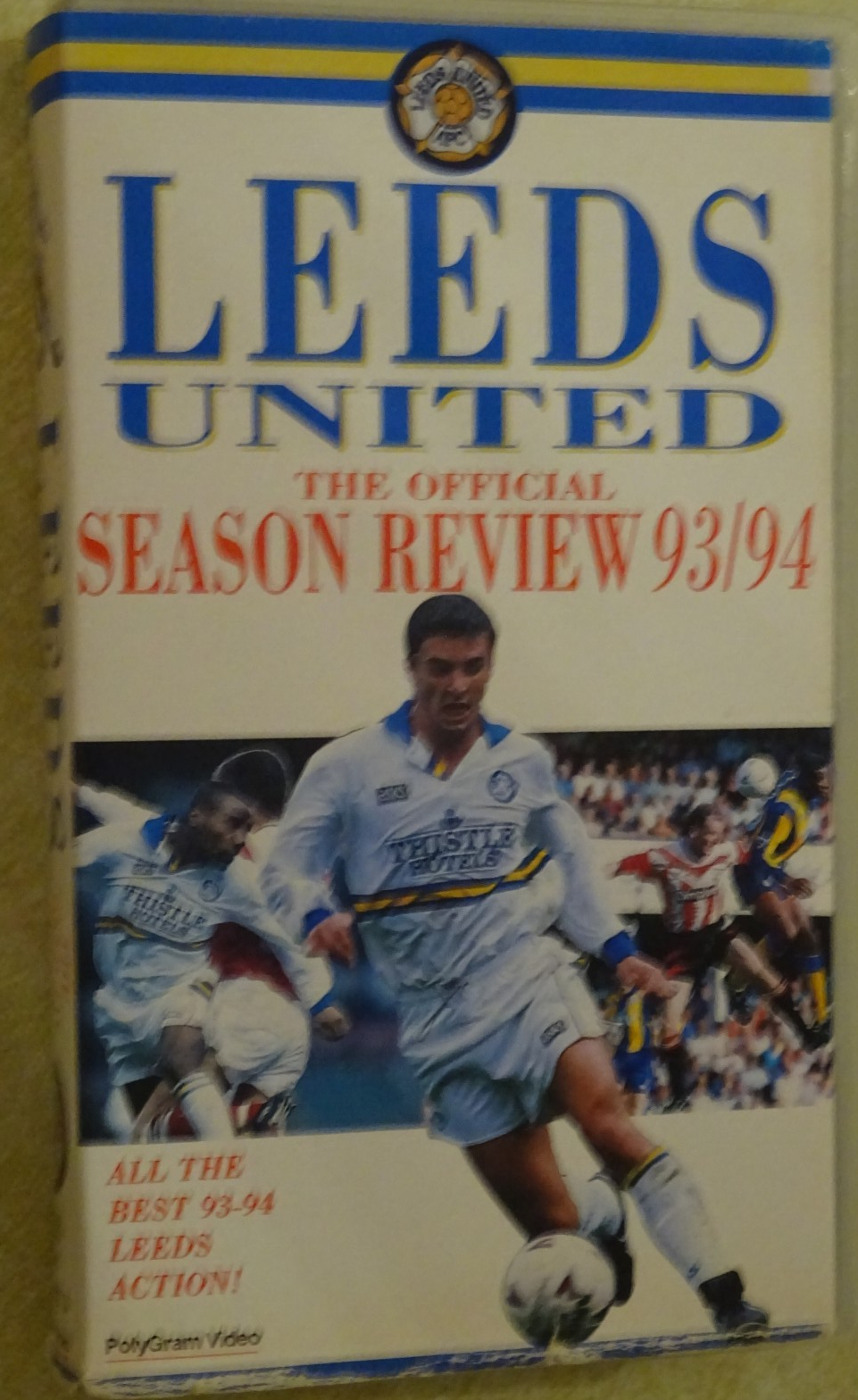 'Leeds United Season Review 1993-1994' VHS