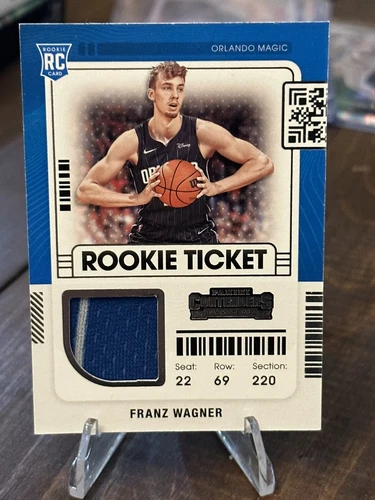 Franz Wagner Contenders Rookie Ticket 2 Color Patch Card Magic