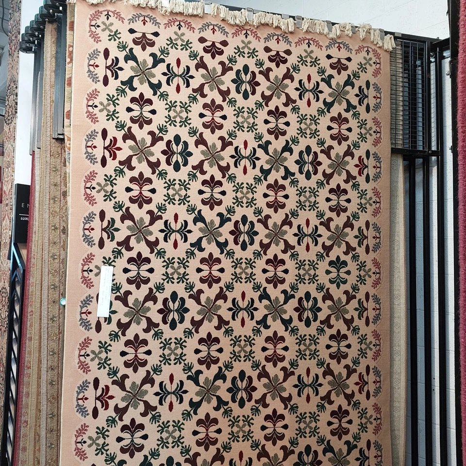 Alfombra de lana Karastan American Quilt 540-2007 (5',3"x 8',4") 160cmx253cm nueva Foto 2 de 4