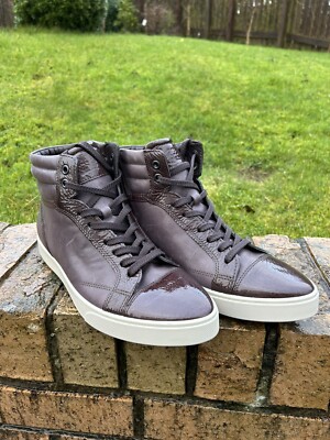 Ecco braune Damenstiefel mit Reißverschluss High Top UK7,5 EU41