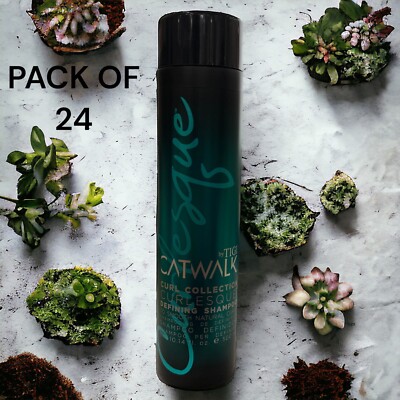 PACK of 24 Tigi Catwalk Curlesque Defining Shampoo 10.14 oz