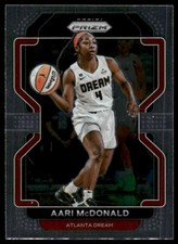 2022 Panini Prizm WNBA #19 Aari McDonald Silver Atlanta Dream
