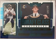 2023 Panini Contenders -  Draft Class Contenders Teal #HDC-JG Jared Goff /149