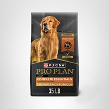 Purina Pro Plan Complete Essentials Chicken  Rice Adult Dog Food 35 Lb