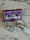 Vintage Hasbro G1 Transformers Cassette Ratbat 1986 100% COMPLETE SILVER Weapons