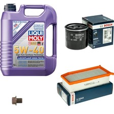 Pakiet inspekcyjny BOSCH 5L Liqui Moly Lekki bieg High Tech 5W-40 do Renault Clio
