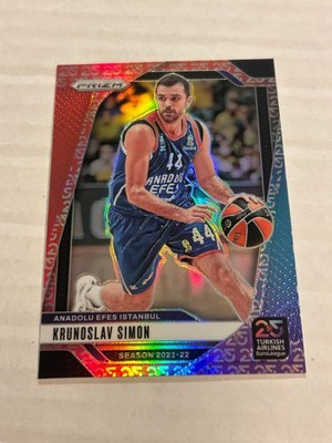 2024-25 PRIZM EUROLEAGUE KRUNOSLAV SIMON #109 25TH ANNIVERSARY PRIZM SP C2