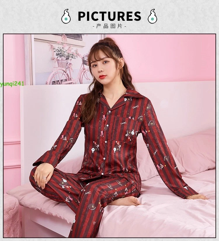 Pijama Hanako-kun encuadernado en el inodoro de anime ropa de salón brocado oscuro ropa para el hogar Foto 2 de 4