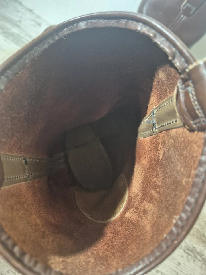 Мужские ковбойские рабочие ботинки Red Wing коричневые СМАЗАННЫЕ МАСЛОМ кожа вестерн со стальным носком 12 - Изображение 4 из 4