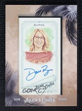 2018 Topps Allen & Ginter Mini Framed Non-Baseball Doris Burke #MA-DU Auto k1f