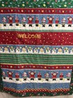 Vintage Style Handmade Patchwork Christmas Quilt 30x46 #973 — photo 8