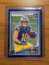 2025 Panini Donruss Optic Rated Rookie #244 Terrance Ferguson Purple Scope