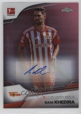 Rani Khedira Chrome Bundesliga 2022 Pink Refractor /75 Auto