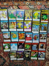 Neopets TCG Gift Set of 29 Unique Collectible Cards Incl Holos Promos & Stickers