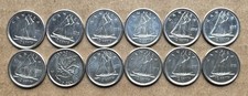 12PCS CANADA 10 CENTS 2011 12 13 14 15 16 17 18 19 20 & 22 PROOF & PROOFLIKE UNC