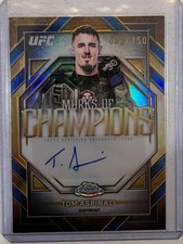 2026 Topps Chrome UFC Tom Aspinall Marks Of Champions Auto 89/150 MOC-TA