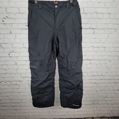 Columbia Black Bugaboo Adjustable Omni Heat Snow Pants Youth Size XL (28x30)