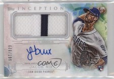 2019 Topps Inception 30/199 Jacob Nix #IAP-JN Patch Auto 5w7