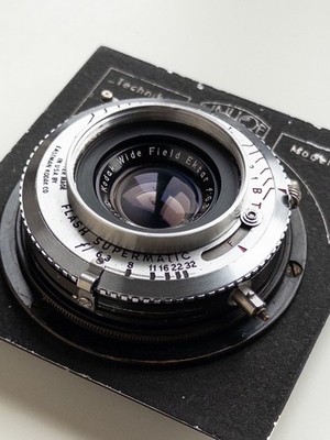 Kodak Wide-Field Ektar 100mm f6.3 EI90-L Blitz Supermatic Shutter