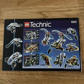 Lego Technic Beach Buster Police Buggy #8252 Instructions Only 