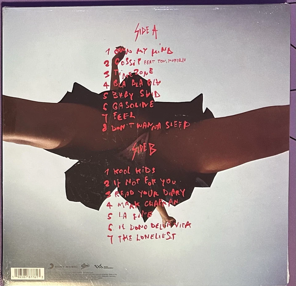 Maneskin - Rush! Limited Edition Black Vinyl LP /w Signed Insert - Image 2 of 2