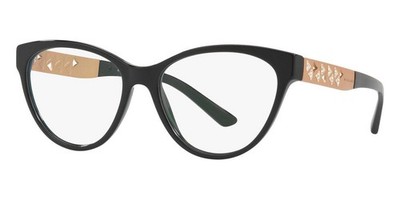 Bvlgari 4154 B 501 Schwarz Matt Gold Damen Brille Brille Brillengestell 52-16-140