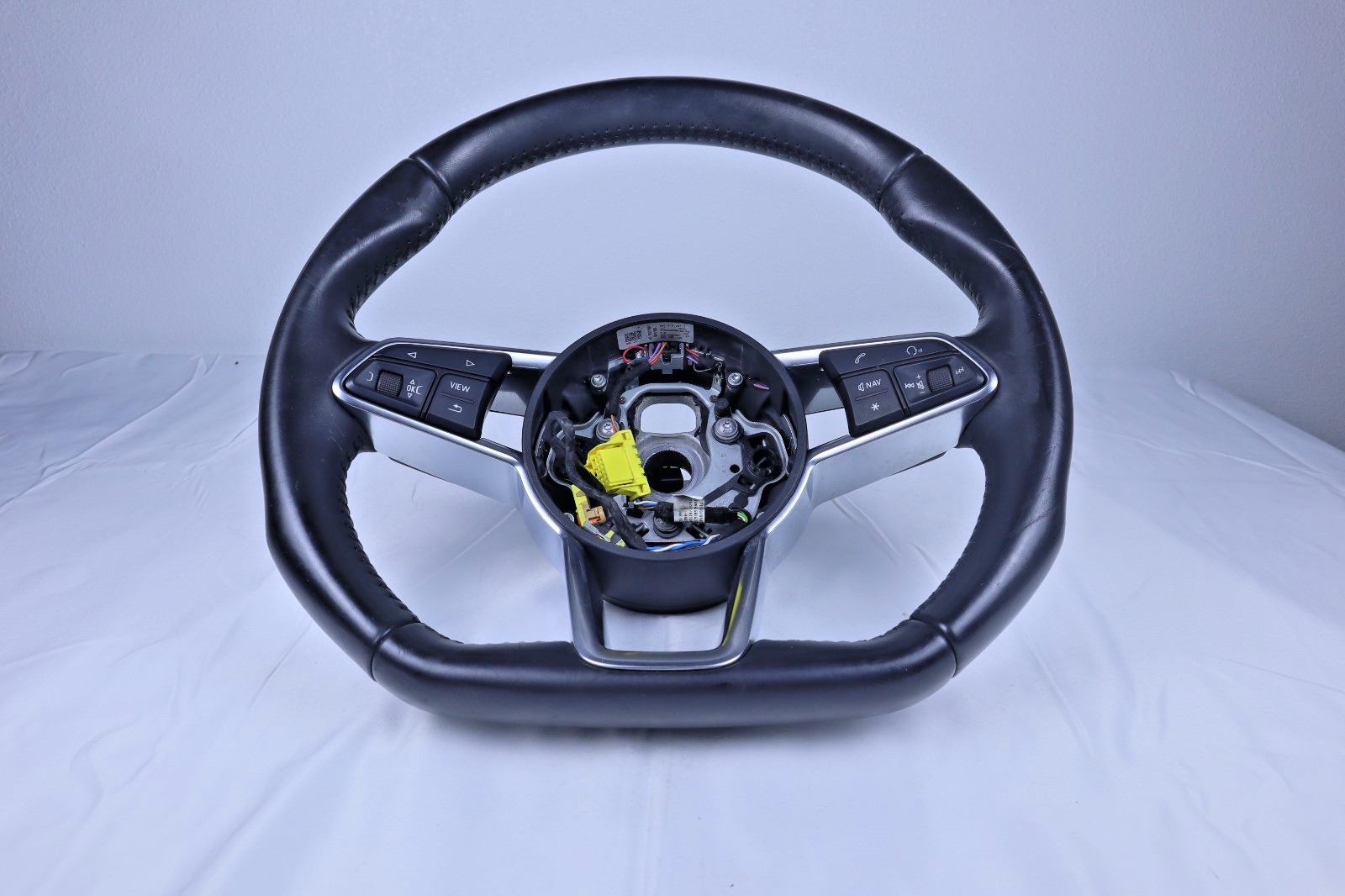 2016-2023 AUDI TT - STEERING WHEEL (BLACK) W/ PADDLES SHIFT & SWITCHES OEM 68kmi