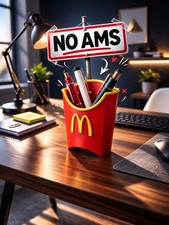 McDonald&rsquo;s Fries Pen Holder