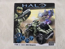 HALO Mega Bloks UNSC Mongoose (96849) Complete Used Box Manual Nice!