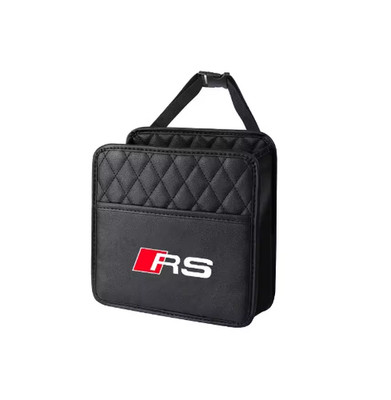 1PC Car Rear Seat Storage Box BLACK