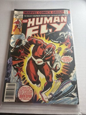 Marvel Comics The Human Fly #1 First Issue Bronze Age 1977